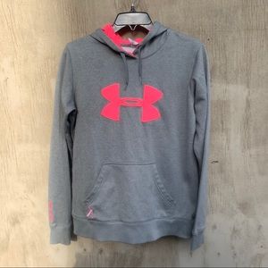 5/$20💛UA Breast Cancer Awareness Hoodie
